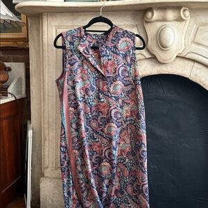Beautiful silk dress from Greece size L